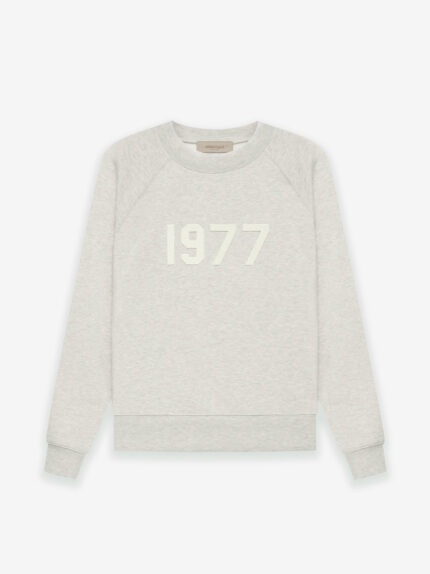 Essentials Crewneck 1977 Sweatshirt- Gray