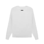 Essentials Overlapped Sweater White - Image 2