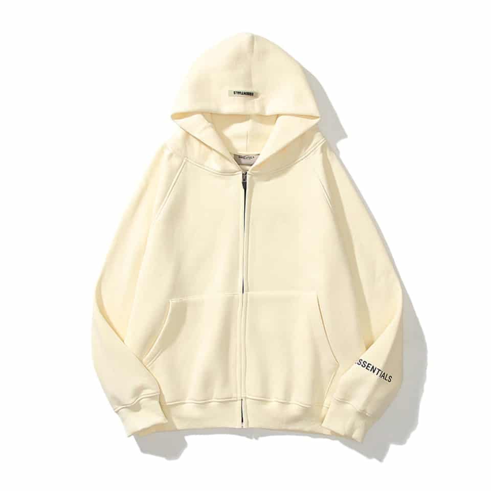 Essentials-Reflective-Print-Zip-up-Oversized-Cream-Hoodie-1.jpg Essentials Reflective Print Zip-up Oversized Cream Hoodie