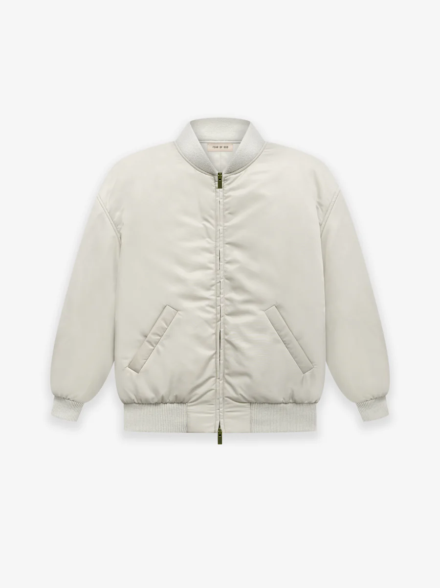FGE30-205NYL_ETERNAL_NYLON_TWILL_BOMBER_CEMENT-FGE30-205NYL_ETERNAL_NYLON_TWILL_BOMBER_CEMENT_1_900x.webp FEAR OF GOD Nylon Twill Bomber - Image 1