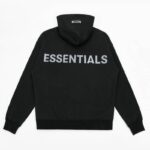 Fear Of God Essentials Reflective Letter Hoodie - Image 2