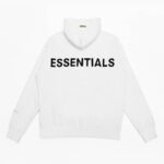 Fear Of God Essentials Reflective Letter Hoodie - Image 3