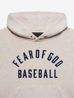 Fear of God Baseball Hoodie – Cream - Image 3