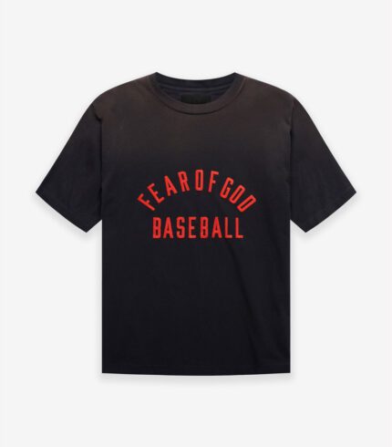 Fear of God Baseball Tees – Black