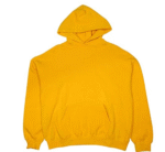 Fear of God Essentials Graphic Pullover Hoodie Yellow - Image 2