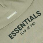 Fear of God Essentials Taupe Hoodie - Image 2