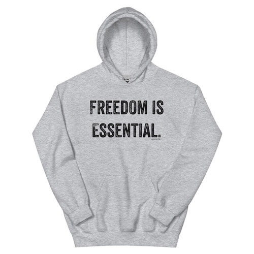 Freedom-is-Essential-Hoodie-grey.jpg Freedom s Essential Hoodie Grey